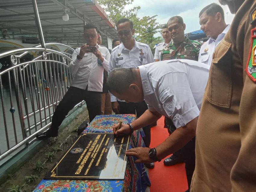 Kakanwil Ditjenpas Sumut Resmikan Ruang Belajar Warga Binaan Lapas Labuhan Ruku