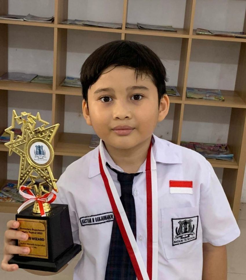 Usai Silver Medal Internasional, Bastian M Banjarnahor Raih Emas Matematika di JSO Sumut