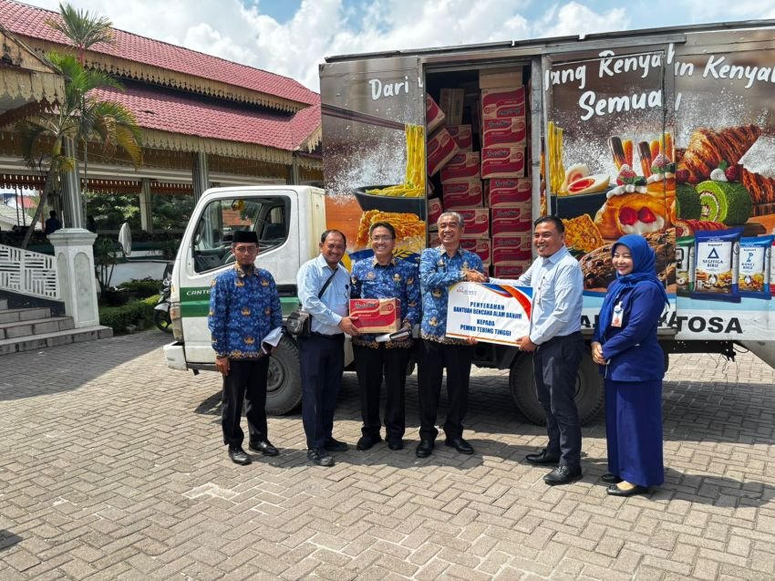 Pemko Tebingtinggi Terima Bantuan Darurat Bencana Banjir