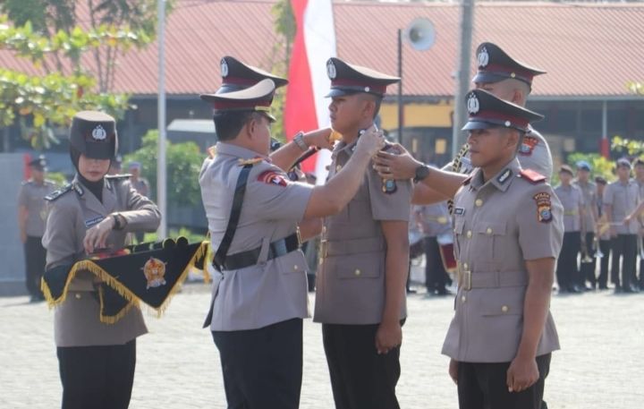 Kapolda Sumut Pimpin Upacara Penutupan dan Pelantikan 150 Bintara Polri di SPN Hinai