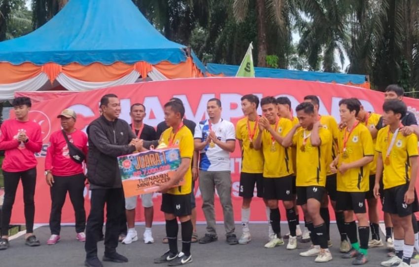 PSWS Wonosari Juara Mini Soccer Piala Anggota DPRD Sumut Dedi Iskandar