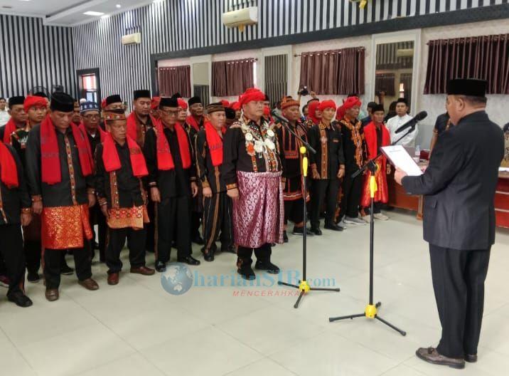 Pengurus MAA dan Majelis Pemangku Adat Agara Periode 2025-2030 Dikukuhkan