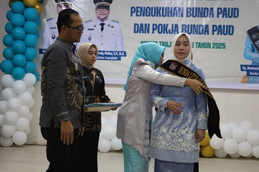 Pokja Bunda PAUD 2025-2030 Se Kota Tanjungbalai Dikukuhkan