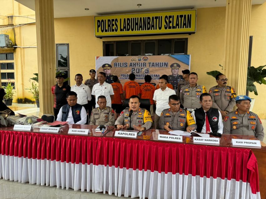 Pelayanan SKCK Polres Labusel Naik 206 Persen Sepanjang 2025