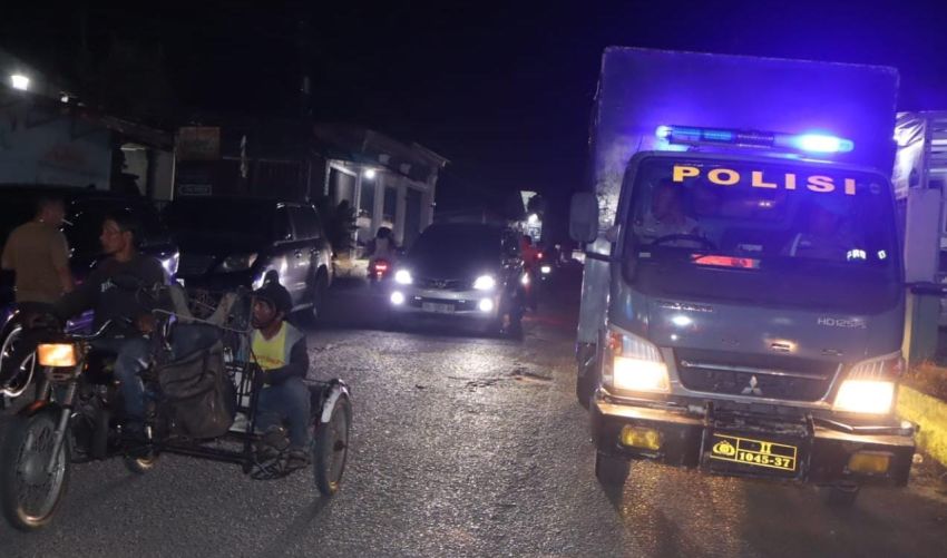 Polres Labuhanbatu, Kodim 0209/LB dan Pemkab Gelar Patroli Tiga Pilar Kawal Kamtibmas