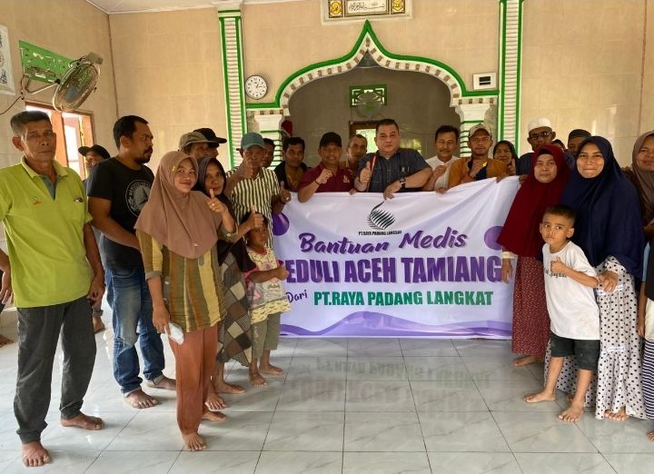 PT Raya Padang Langkat Lanjutkan Pos Kesehatan Bergerak, 140 Warga Terdampak Banjir Aceh Tamiang Terlayani