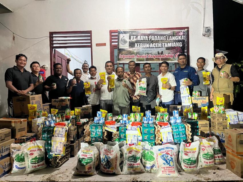 PT Rapala Salurkan 1.543 Paket Bantuan untuk Korban Banjir Aceh Tamiang