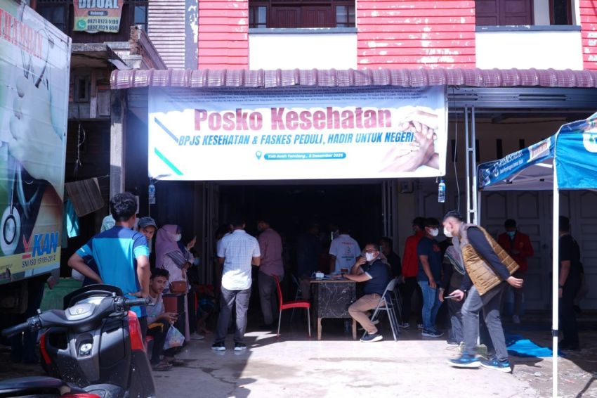 BPJS Kesehatan Dirikan Posko Layanan Pasca Banjir Bandang di Aceh dan Sumut