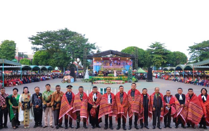 Anggaran Natal Oikumene Tebingtinggi 2025 Naik, Namun Banyak Umat Yang Hadir Tidak Dapat Makanan