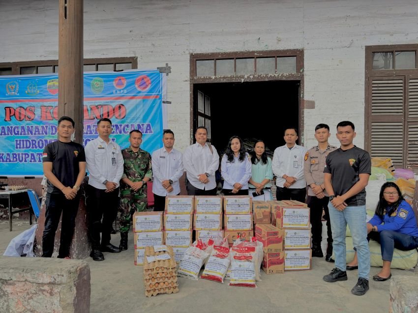 Rutan Tarutung Salurkan Bantuan Sembako untuk Korban Banjir dan Longsor di Taput