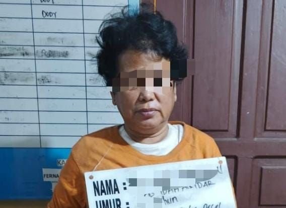 Diduga Terlibat Peredaran Narkoba, Polsek Panai Tengah Ringkus Ibu Rumah Tangga Paruh Baya