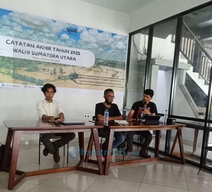 Catatan Akhir Tahun 2025 Walhi Sumut : Bencana Menerpa Tapanuli Raya Akibat Deforestasi Skala Besar