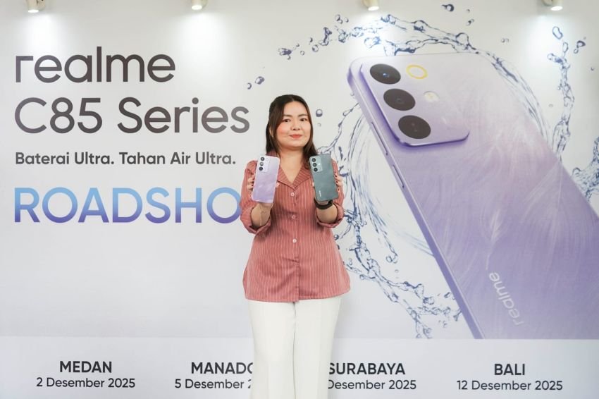 realme C85 Series Hadir di Medan, Usung Standar IP69 untuk Ketahanan Ekstrem di Kelas 2–3 Jutaan
