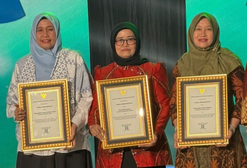 Labura Terima 4 Penghargaan dari Kemenkes RI Terkait Penari 2025