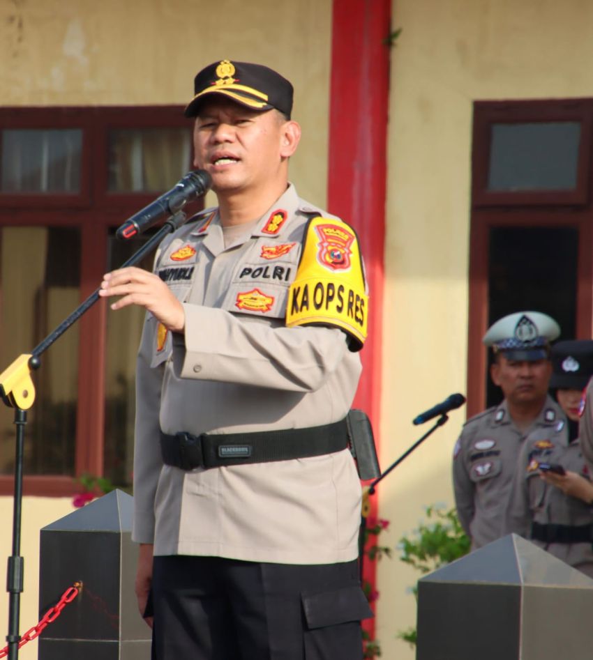 Kapolres Belawan Imbau Warga Tidak Menyalakan Kembang Api di Malam Tahun Baru