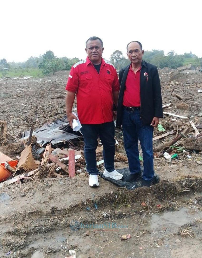 Tim Kemanusiaan PDI Perjuangan Temukan Tiga Desa di Humbahas Lenyap Diterjang Banjir dan Longsor