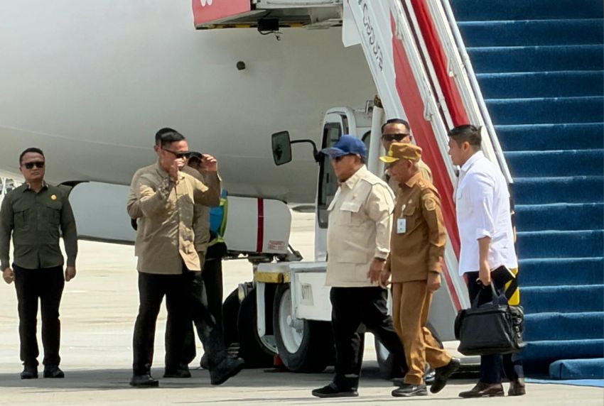 Presiden RI Tiba di Kualanamu, Terbang ke Aceh Tinjau Banjir