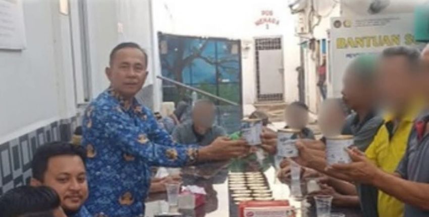 Peduli Gizi Warga Binaan, Lapas Labuhan Ruku Berikan Susu bagi Lansia dan Bayi