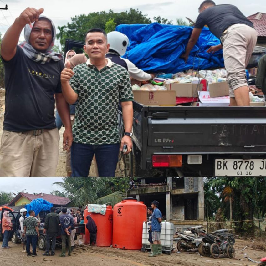 PT BOSS dan PT TSP Salurkan Bantuan Kemanusiaan untuk Korban Banjir di Aceh Tamiang