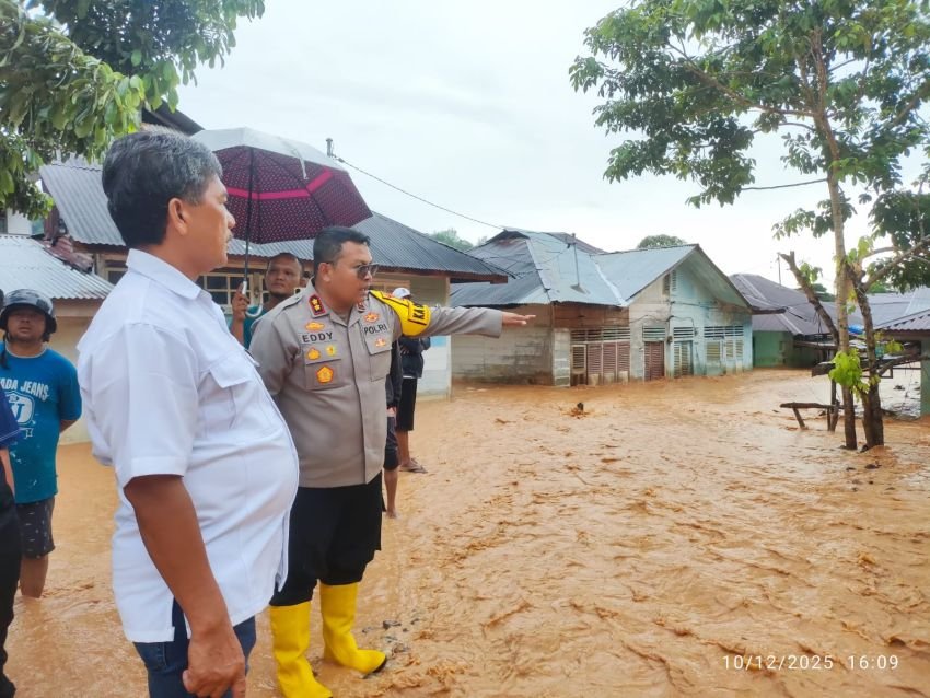 Berubah Jadi Daratan, Aliran Sungai Aek Doras Terbagi 2 Jalur