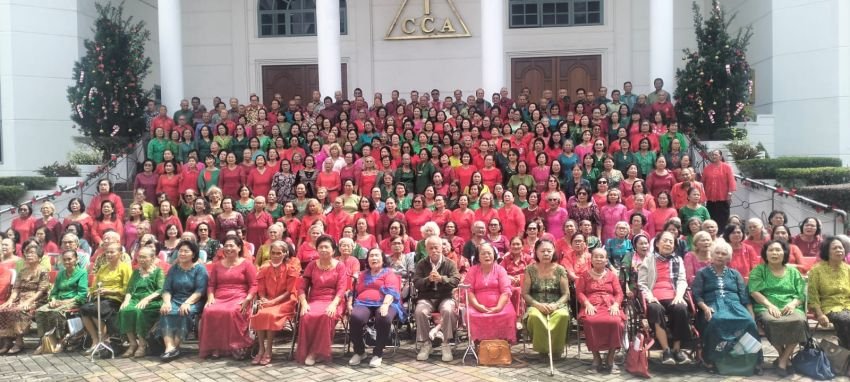 Natal Lansia di Gereja CCA Medan Ajak Tetap Setia dan Berbuah di Usia Senja