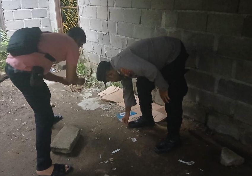 Polsek Bilah Hulu Gerebek Sarang Narkoba di Dusun Mual Mas, Tim Polisi Tidak Temukan Pelaku