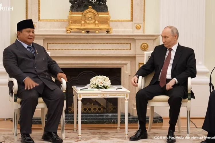 Bertemu Prabowo, Putin Ucap Belasungkawa Bencana Banjir Sumatera