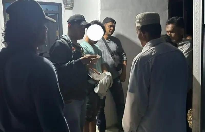 Tim Reskrim Polsek Kualuh Hilir Ringkus Pengedar Narkoba di Air Hitam, Sabu 18,68 Gram Diamankan