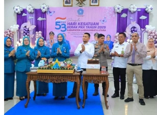Bupati Labura Harapkan PKK Jadi Penggerak Ekonomi Keluarga dan Masyarakat