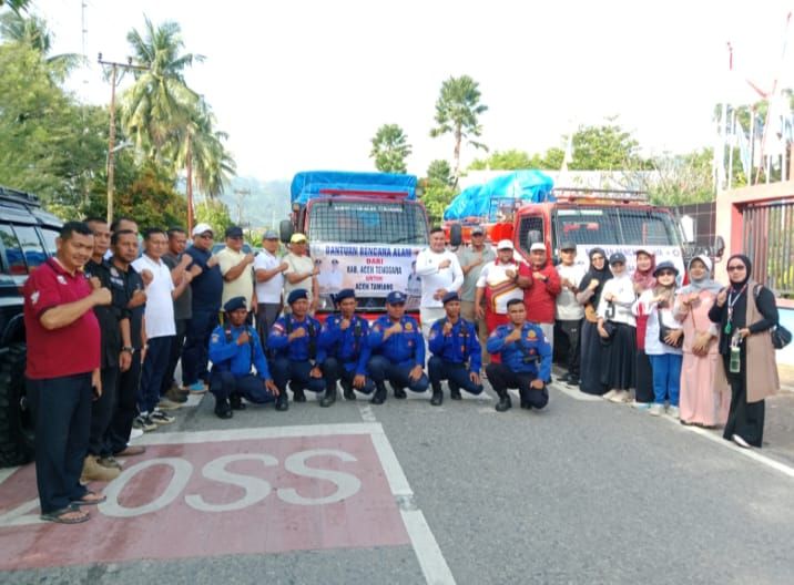 Pemkab Agara Salurkan Bantuan Kemanusian Untuk Korban Banjir Aceh Tamiang