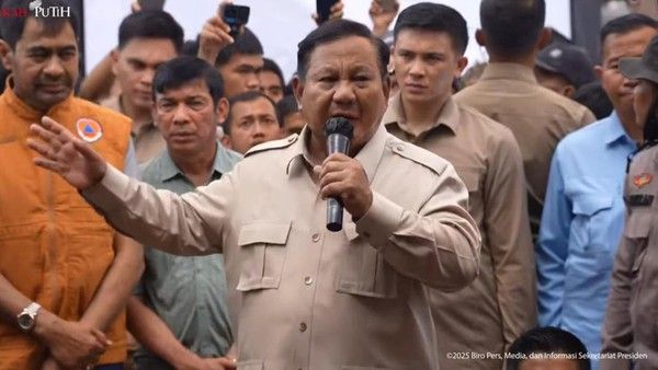Prabowo Tegaskan Pembalakan Liar di Sumatera akan Ditertibkan