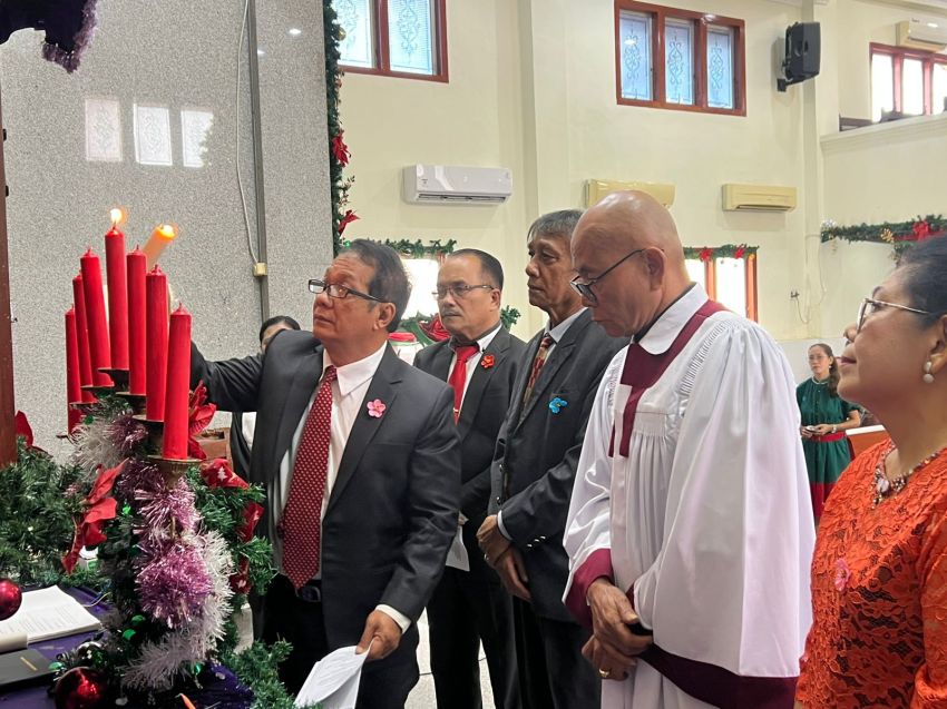 Natal Hutauruk Doakan Para Korban Bencana Sumatera