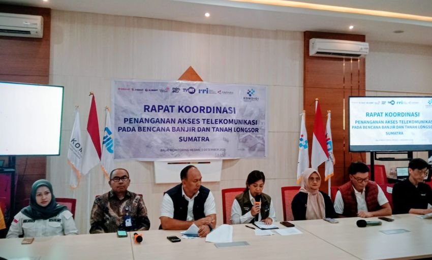 Pasca Banjir dan Longsor, Pemulihan Akses Telekomunikasi di Sumut Capai 95 Persen