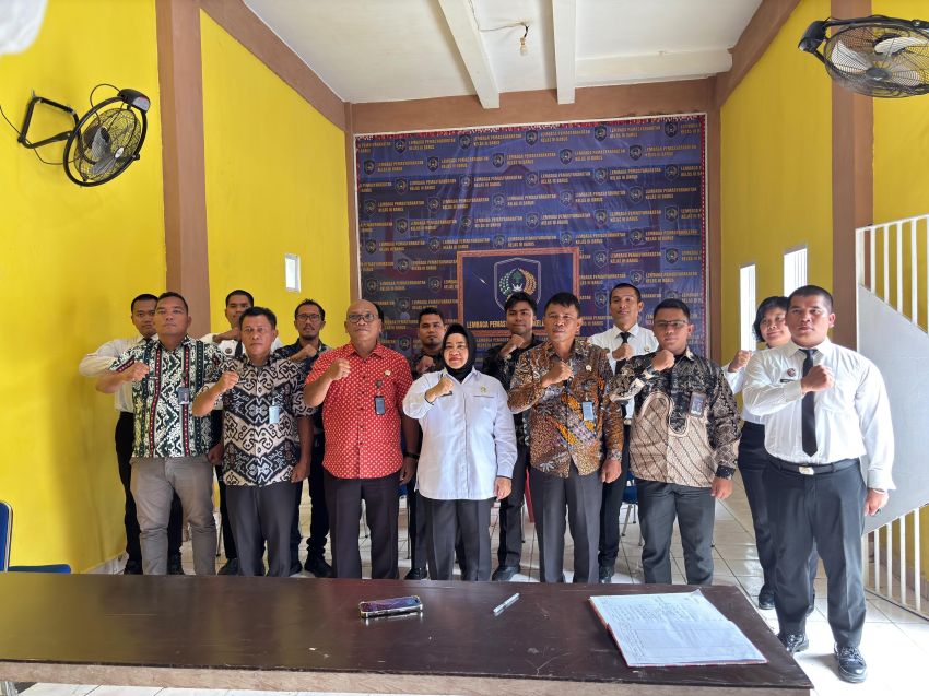 Dir PKR Ditjenpas Tinjau Kondisi Lapas Barus Pasca Bencana Banjir