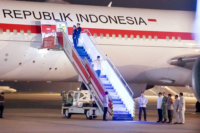 Presiden Tiba di Kualanamu, Kembali Tinjau Banjir dan Longsor di Sumut dan Aceh