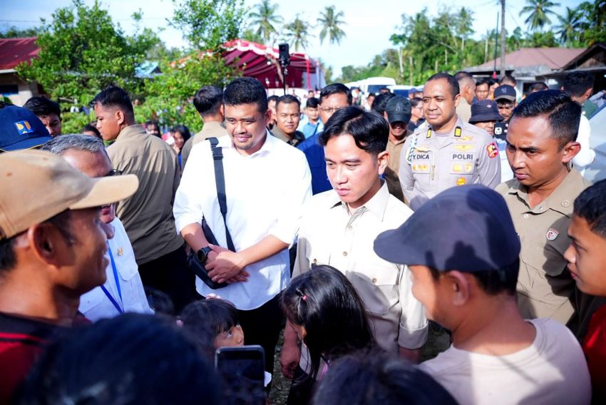 Gubernur Sumut Dampingi Wapres Kunker di Kepulauan Nias