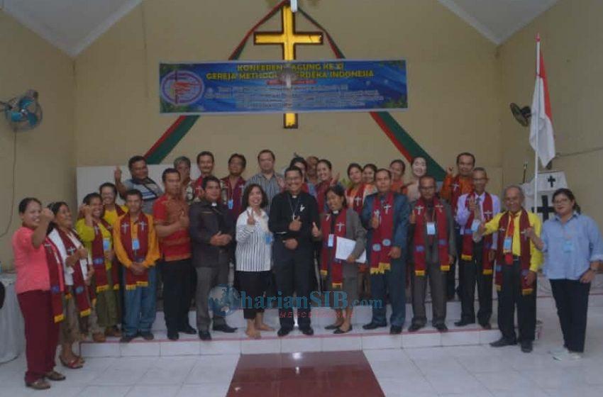 Konferensi Agung di Medan, Poltak Sinaga Terpilih dan Dikukuhkan Jadi Bishop GMMI
