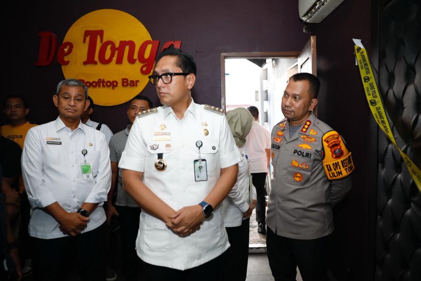 Polrestabes dan Pemko Medan Berhentikan Operasional dan Segel De Tonga Bar