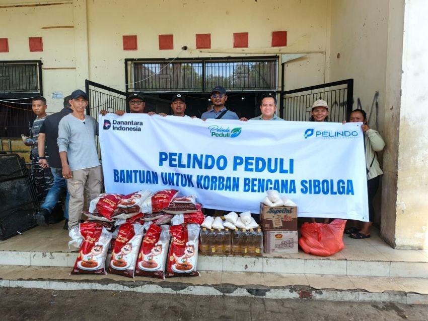Pelindo Sibolga Salurkan Bantuan untuk Warga Terdampak Banjir dan Longsor