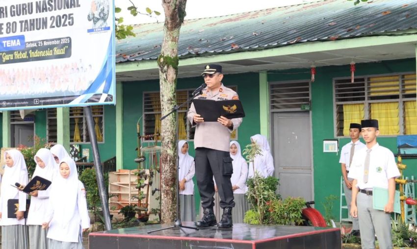 Wakapolres Sampaikan Pesan-pesan Kamtibmas untuk Pelajar di MAN Labuhanbatu