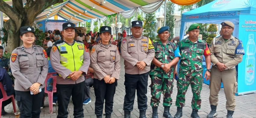 Polda Sumut Laksanakan Pengamanan Intensif Ibadah Natal 2025