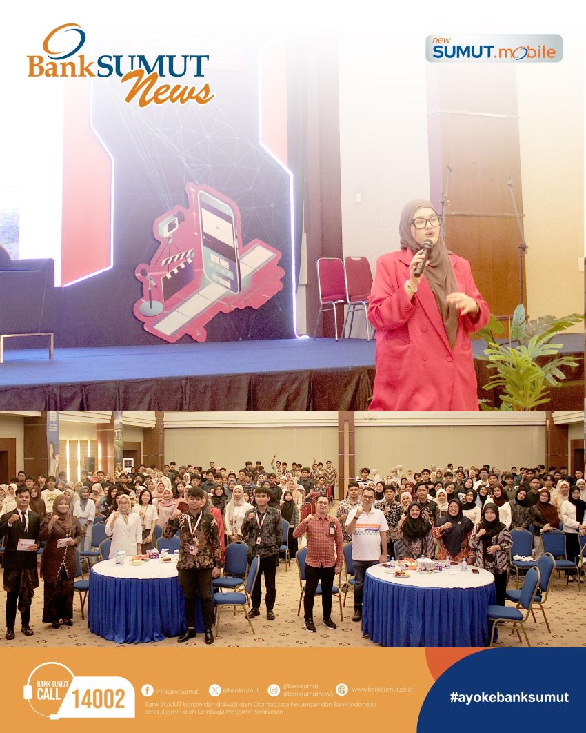 PT Bank Sumut Perkuat Literasi Keuangan Generasi Muda