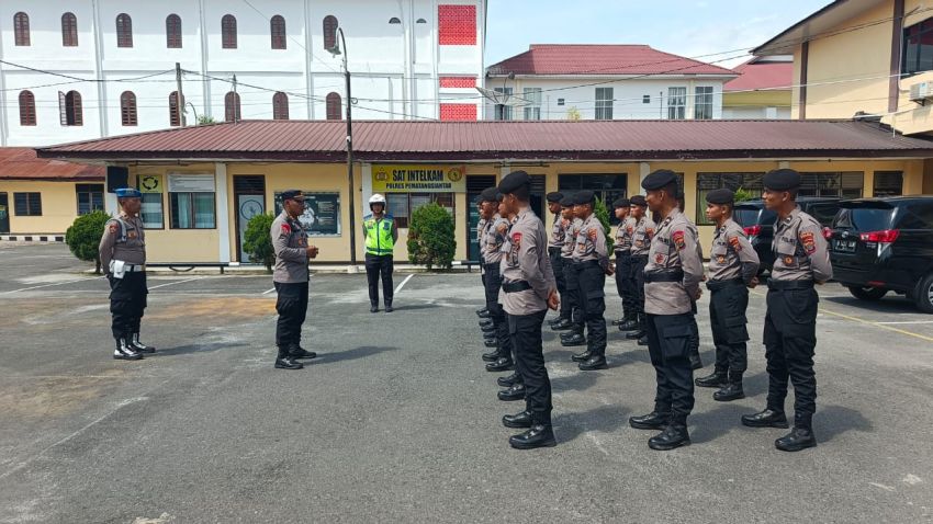 15 Bintara Remaja BKO Polda Sumut di Pematangsiantar Perkuat Ops Lilin Toba 2025