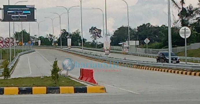 Gerbang Tol Simpang Pane Lancar Menjelang Natal