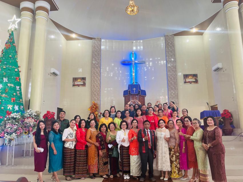 SMKN 3 Pematangsiantar Gelar Perayaan Natal Penuh dengan Sukacita