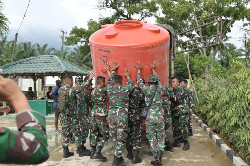 TNI dan Unhan Bentuk Satgas Air Bersih untuk Penanganan Bencana di Sumatera