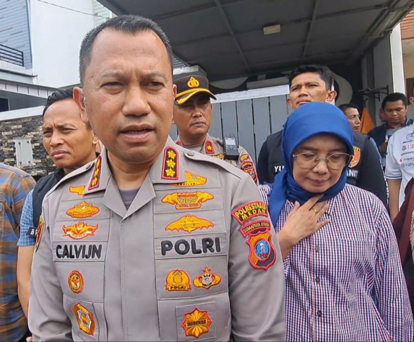 Polrestabes Medan Gelar Pra Rekon Kasus Remaja Diduga Bunuh Ibu Kandung