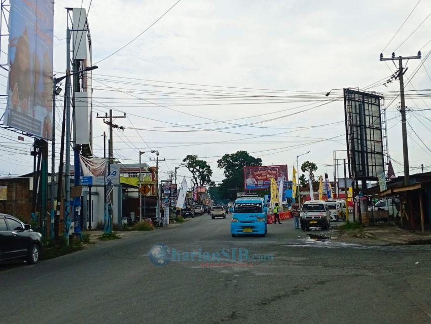 Arus Lalin Lancar, Ring Road Jalan Parapat Efektif Urai Kemacetan di Simpang Dua Pematangsiantar