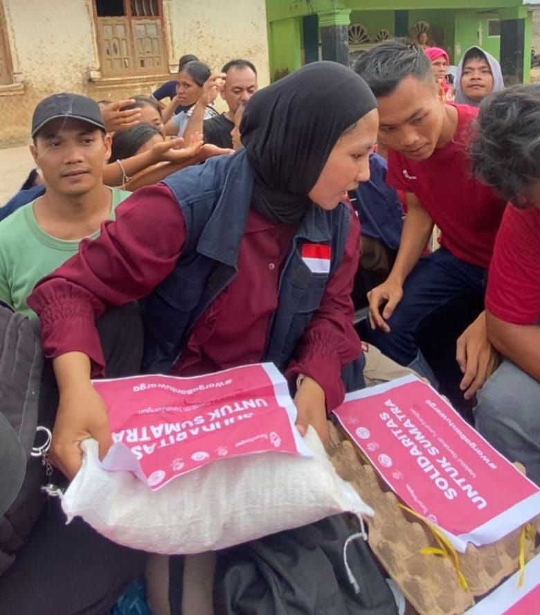 Yayasan TurunTangan Distribusikan Logistik Korban Bencana Tapteng