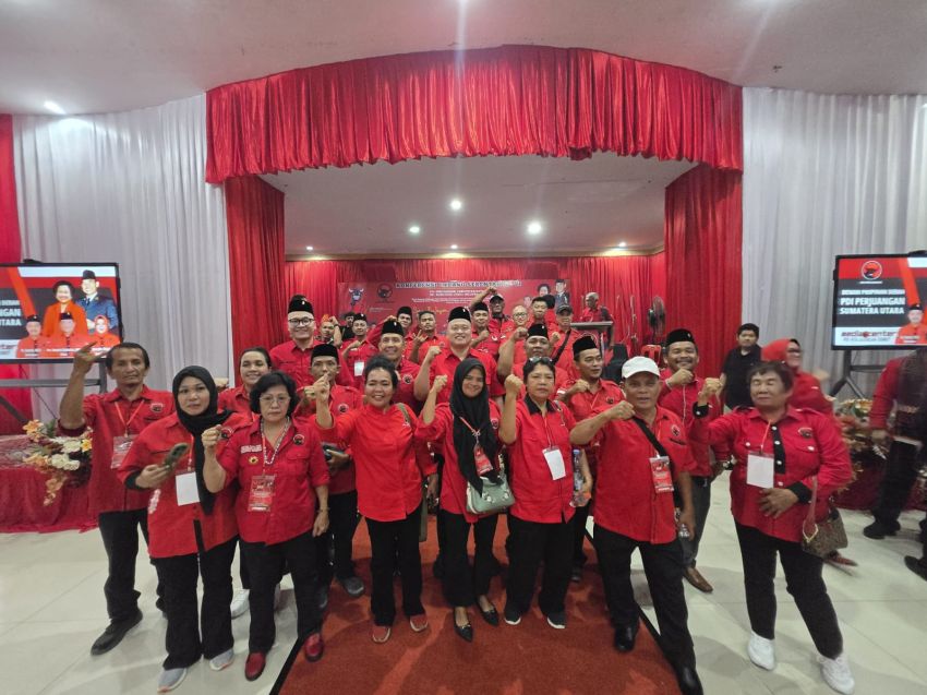 Kelvin Wirawan Nahkodai DPC PDI Perjuangan Kota Sibolga